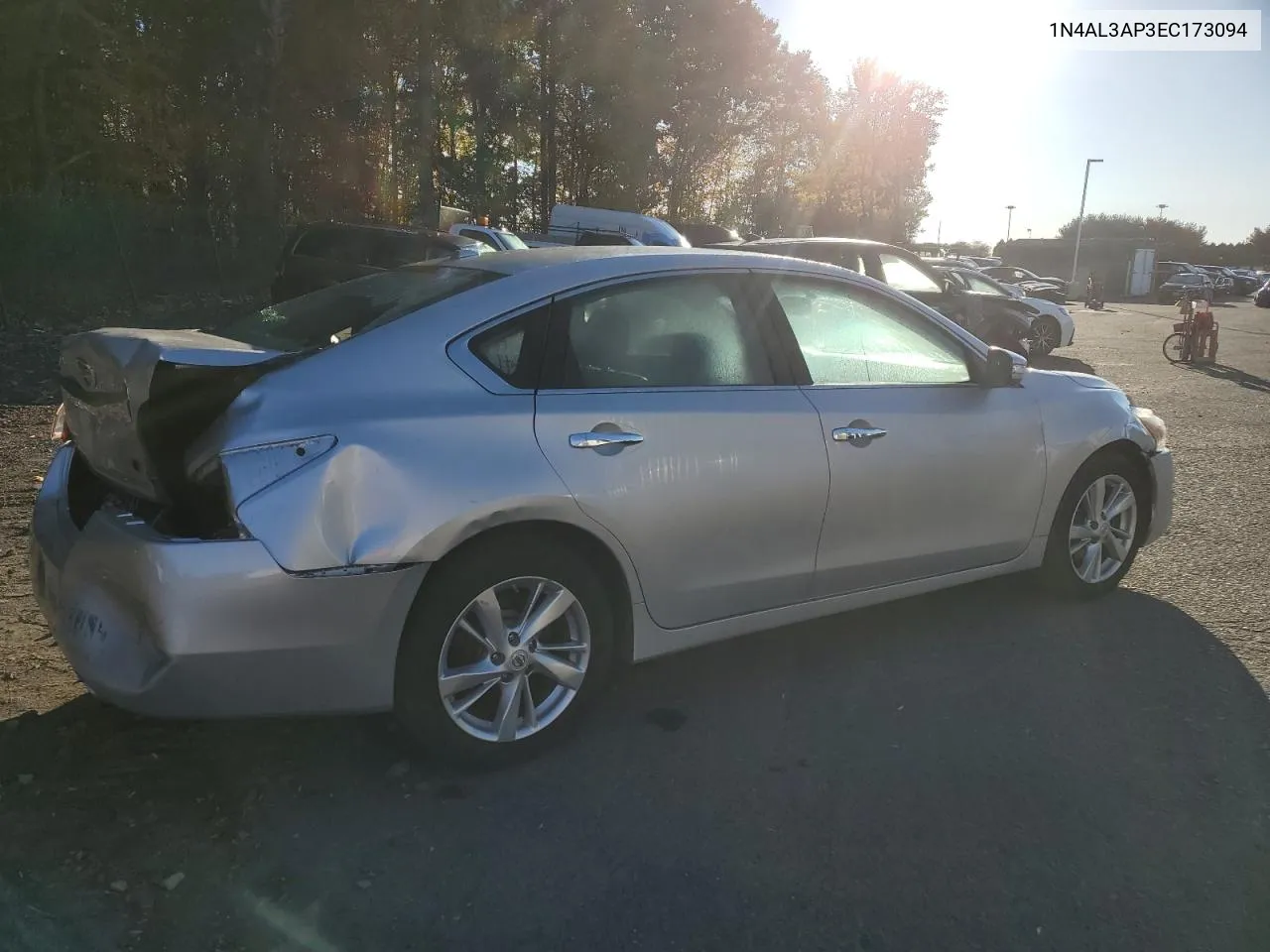 2014 Nissan Altima 2.5 VIN: 1N4AL3AP3EC173094 Lot: 76884994