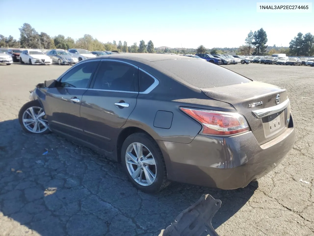 2014 Nissan Altima 2.5 VIN: 1N4AL3AP2EC274465 Lot: 76983194