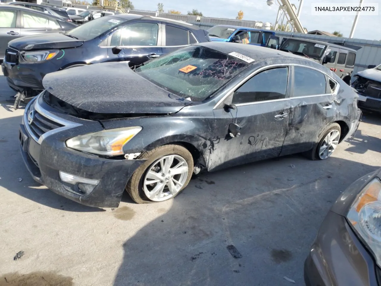 2014 Nissan Altima 2.5 VIN: 1N4AL3APXEN224773 Lot: 77028014