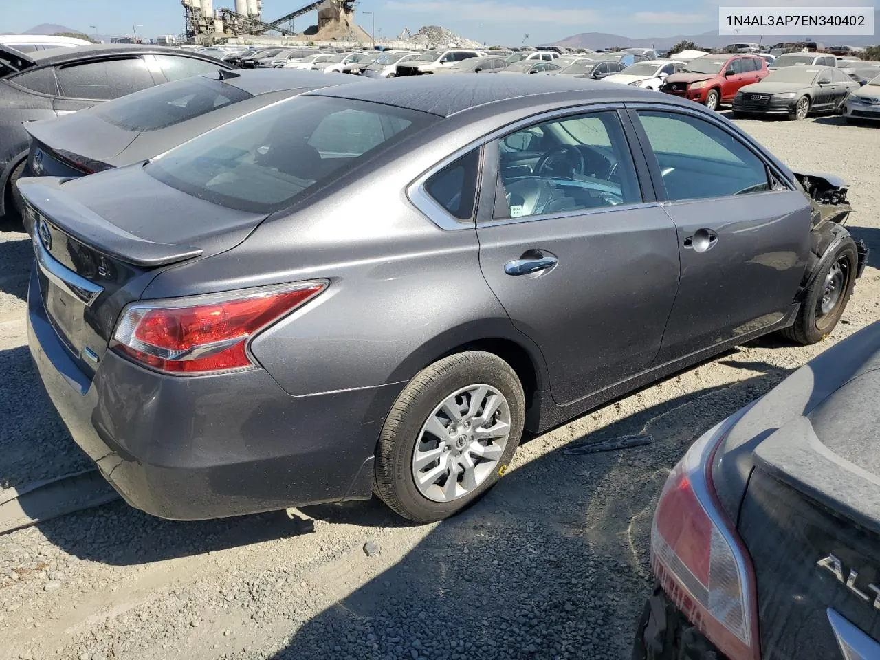 2014 Nissan Altima 2.5 VIN: 1N4AL3AP7EN340402 Lot: 77407324