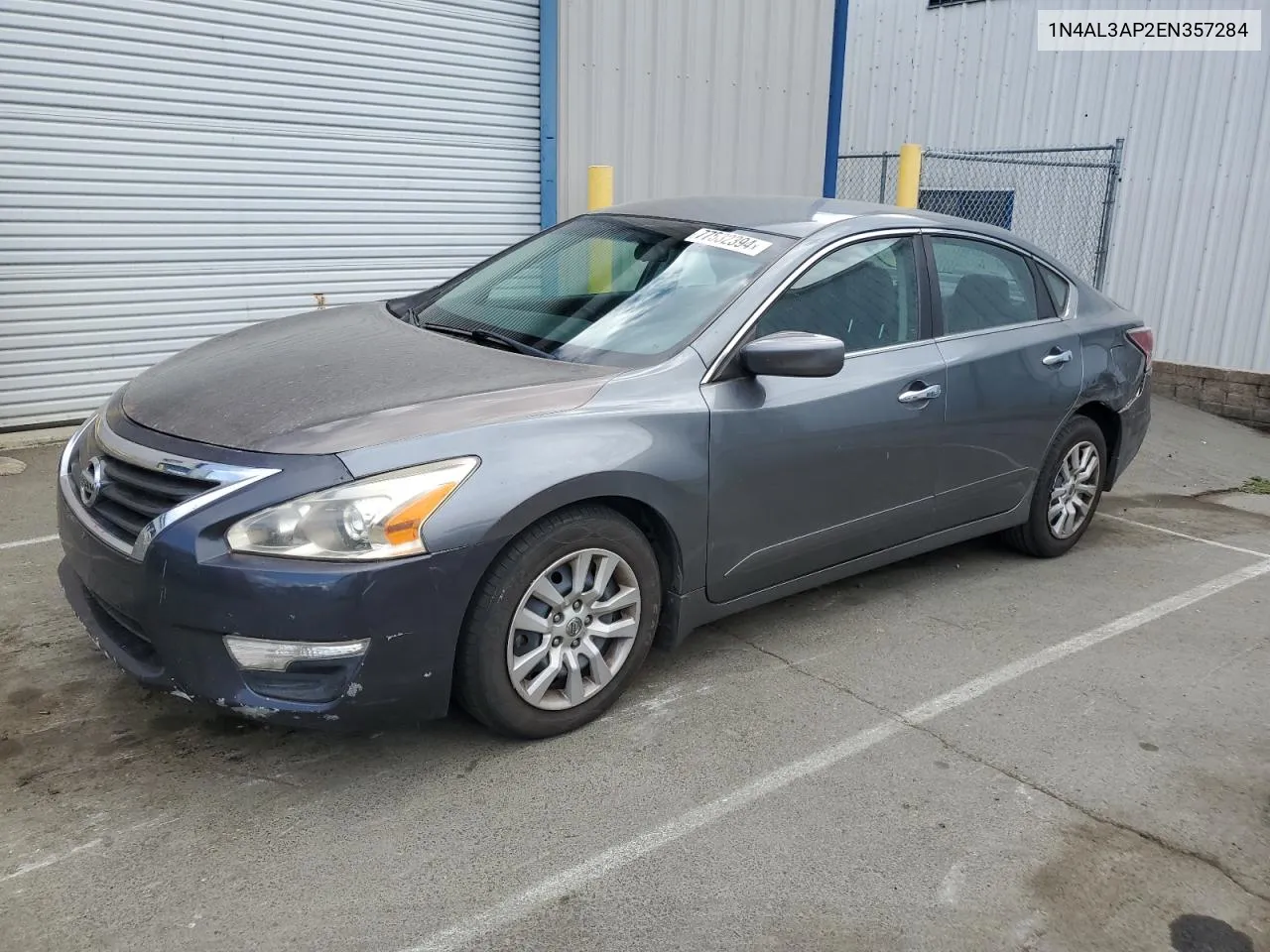 2014 Nissan Altima 2.5 VIN: 1N4AL3AP2EN357284 Lot: 77532394