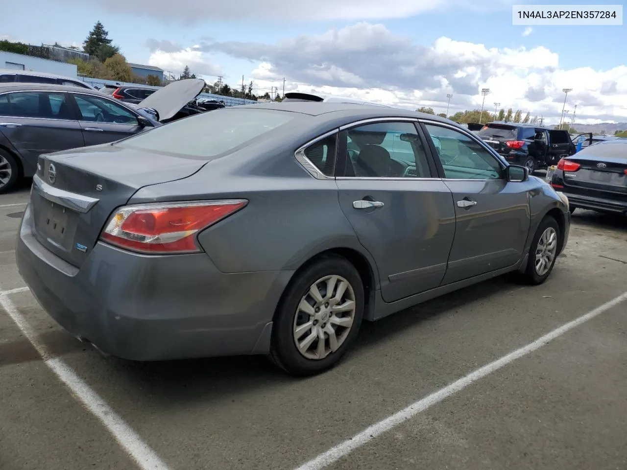 2014 Nissan Altima 2.5 VIN: 1N4AL3AP2EN357284 Lot: 77532394