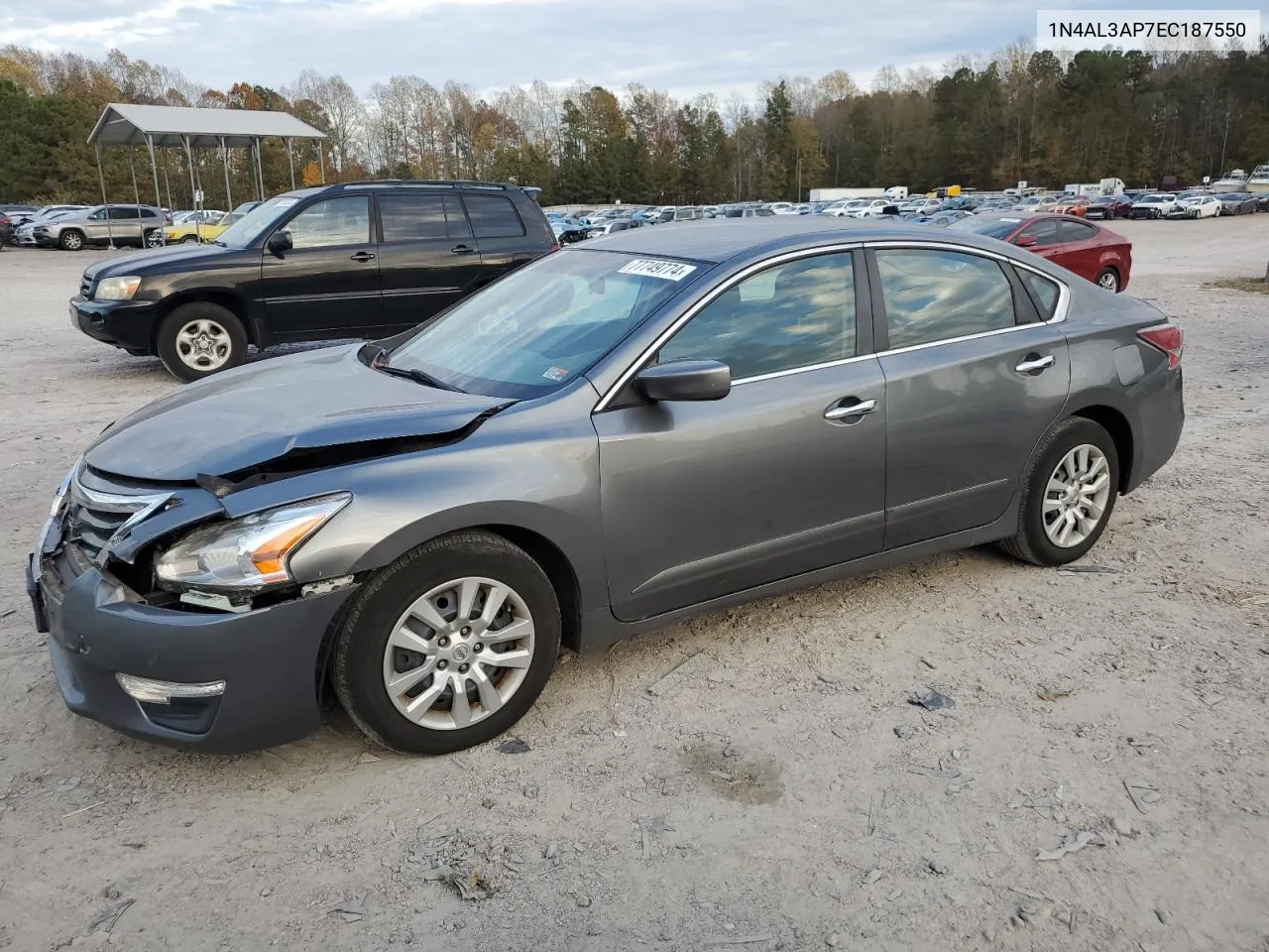 2014 Nissan Altima 2.5 VIN: 1N4AL3AP7EC187550 Lot: 77749774