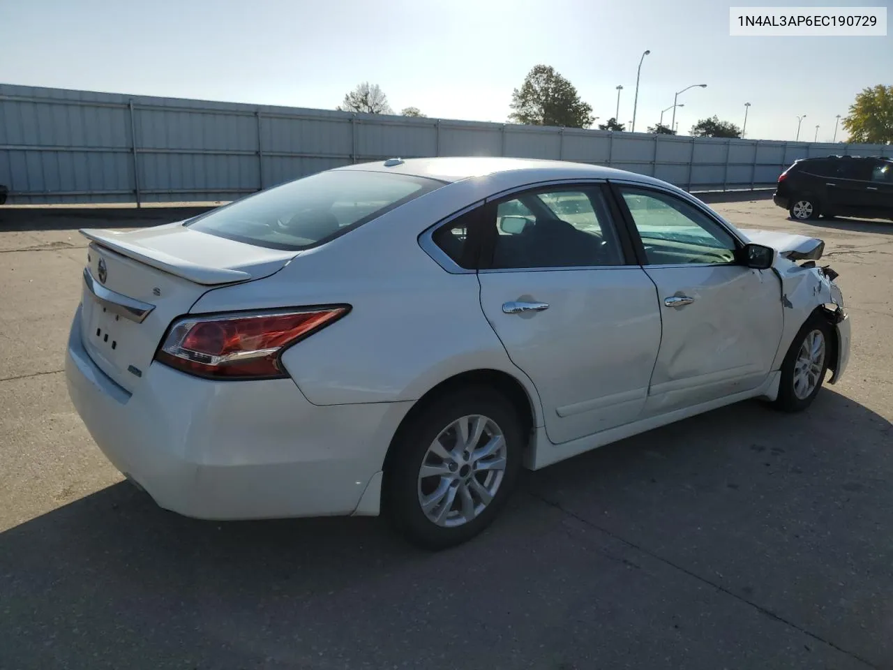 2014 Nissan Altima 2.5 VIN: 1N4AL3AP6EC190729 Lot: 77814274