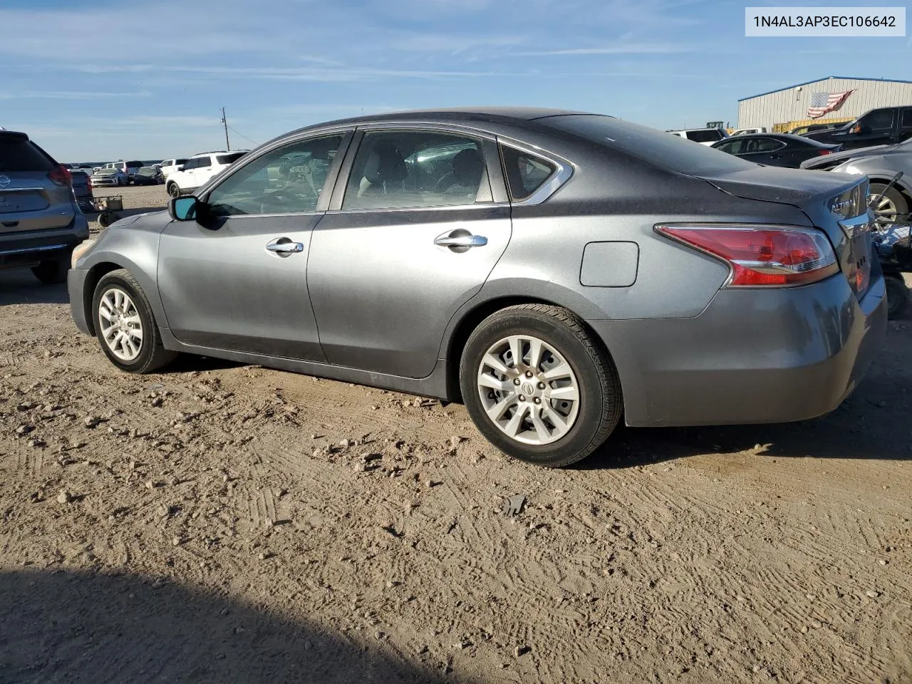 2014 Nissan Altima 2.5 VIN: 1N4AL3AP3EC106642 Lot: 77846984