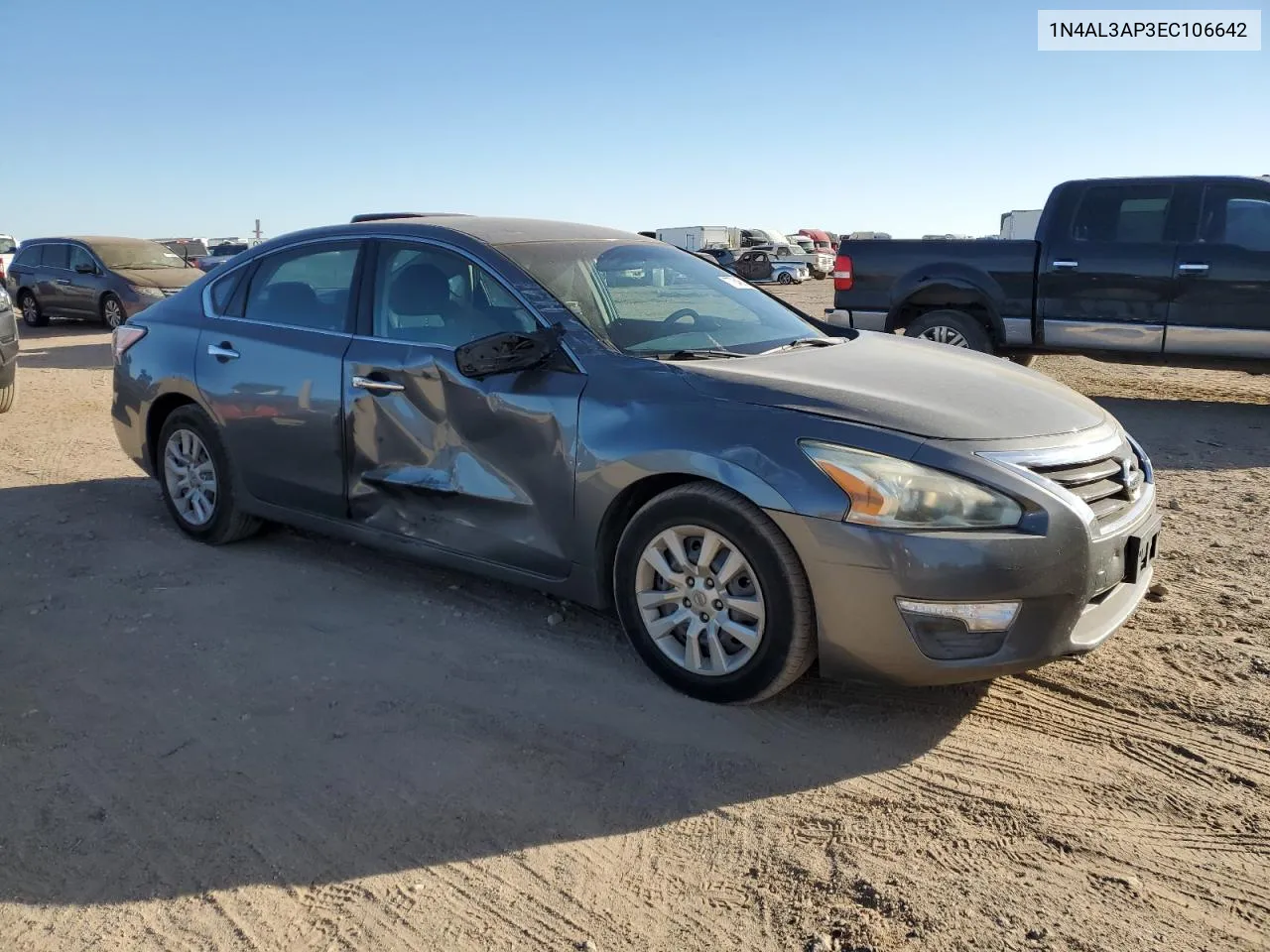 2014 Nissan Altima 2.5 VIN: 1N4AL3AP3EC106642 Lot: 77846984