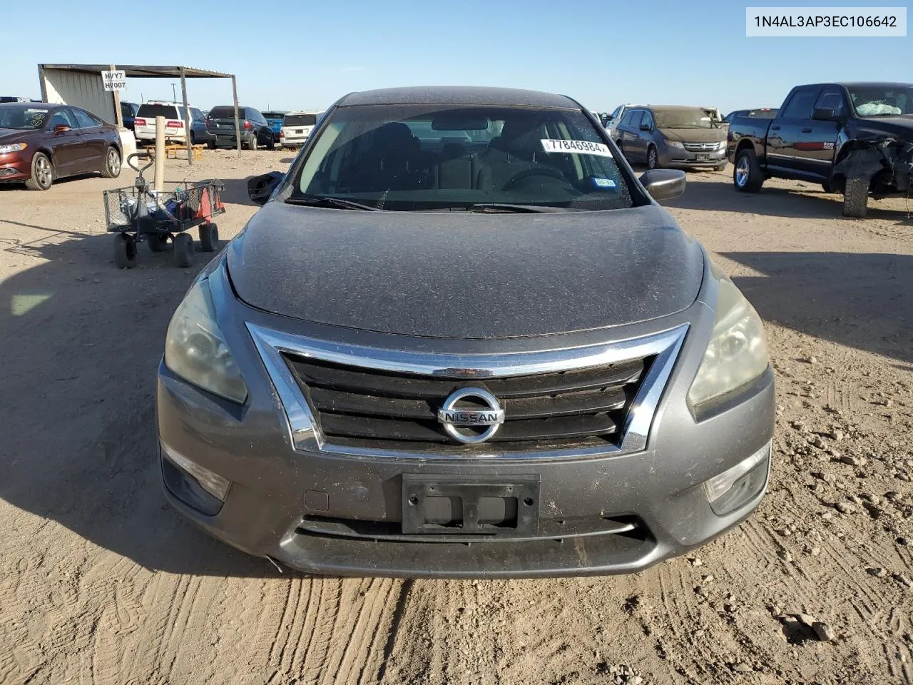 2014 Nissan Altima 2.5 VIN: 1N4AL3AP3EC106642 Lot: 77846984