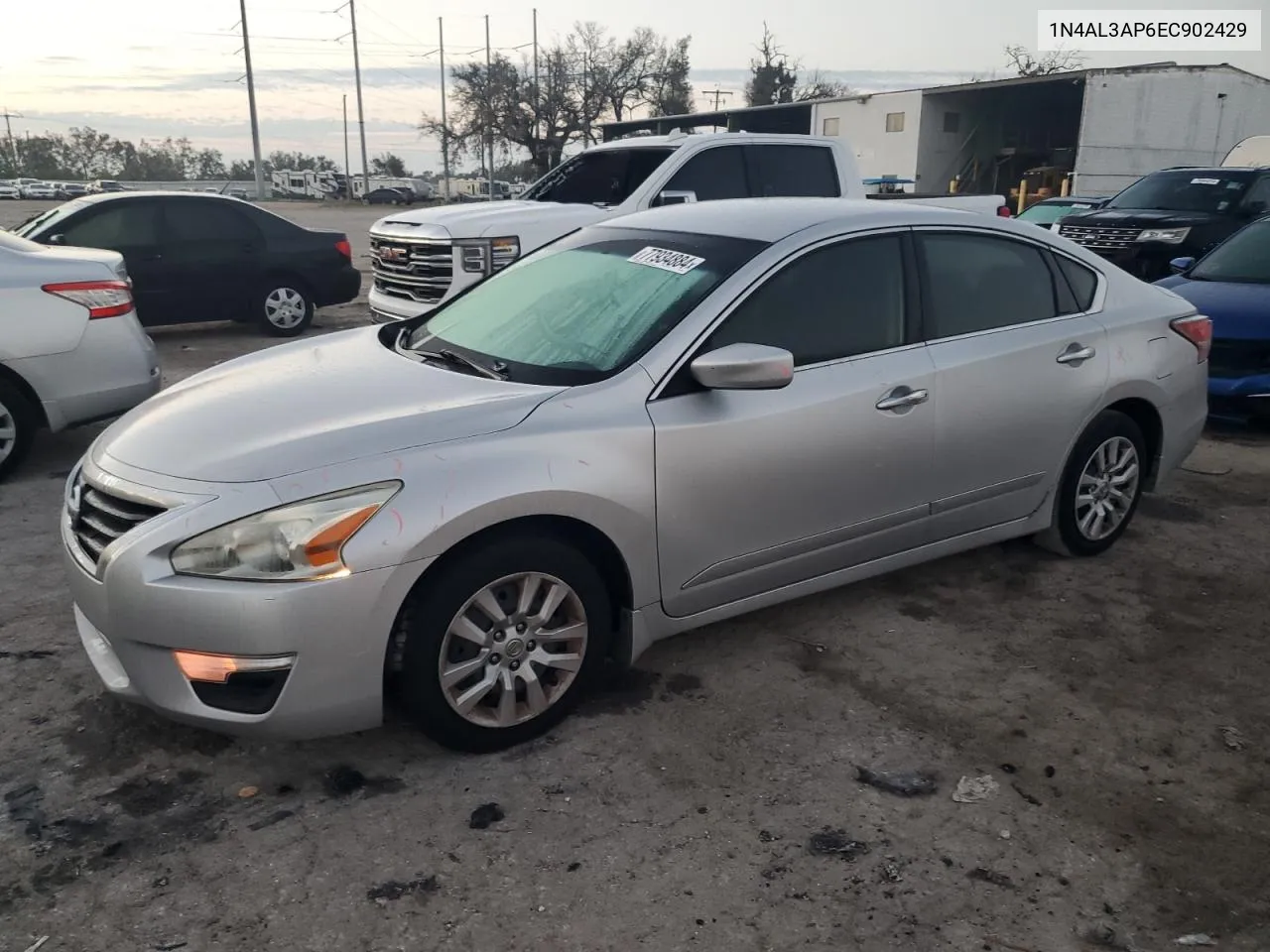 2014 Nissan Altima 2.5 VIN: 1N4AL3AP6EC902429 Lot: 77934884