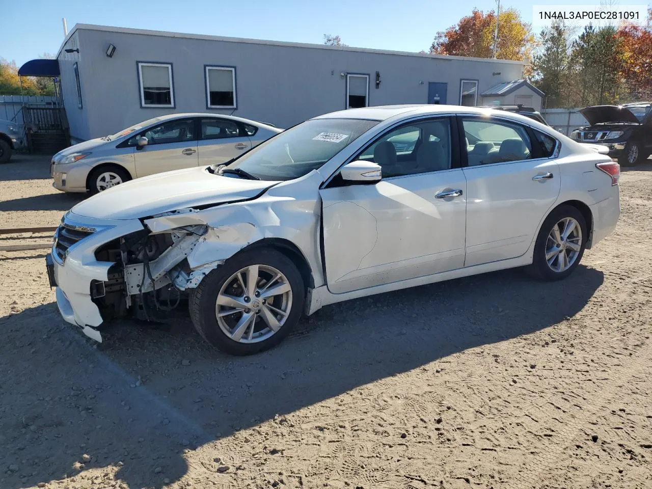 2014 Nissan Altima 2.5 VIN: 1N4AL3AP0EC281091 Lot: 77989654