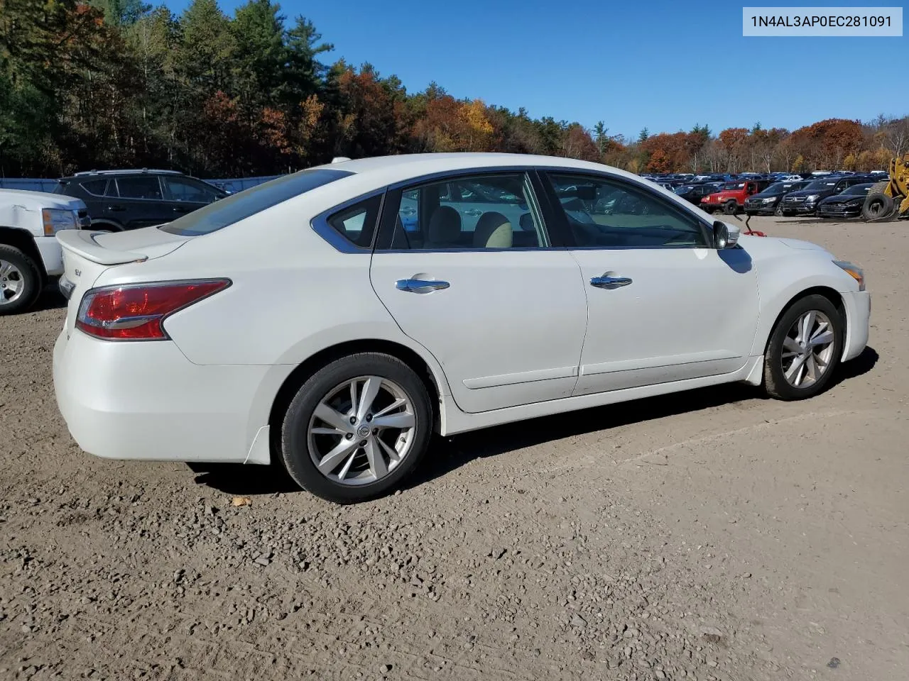 2014 Nissan Altima 2.5 VIN: 1N4AL3AP0EC281091 Lot: 77989654