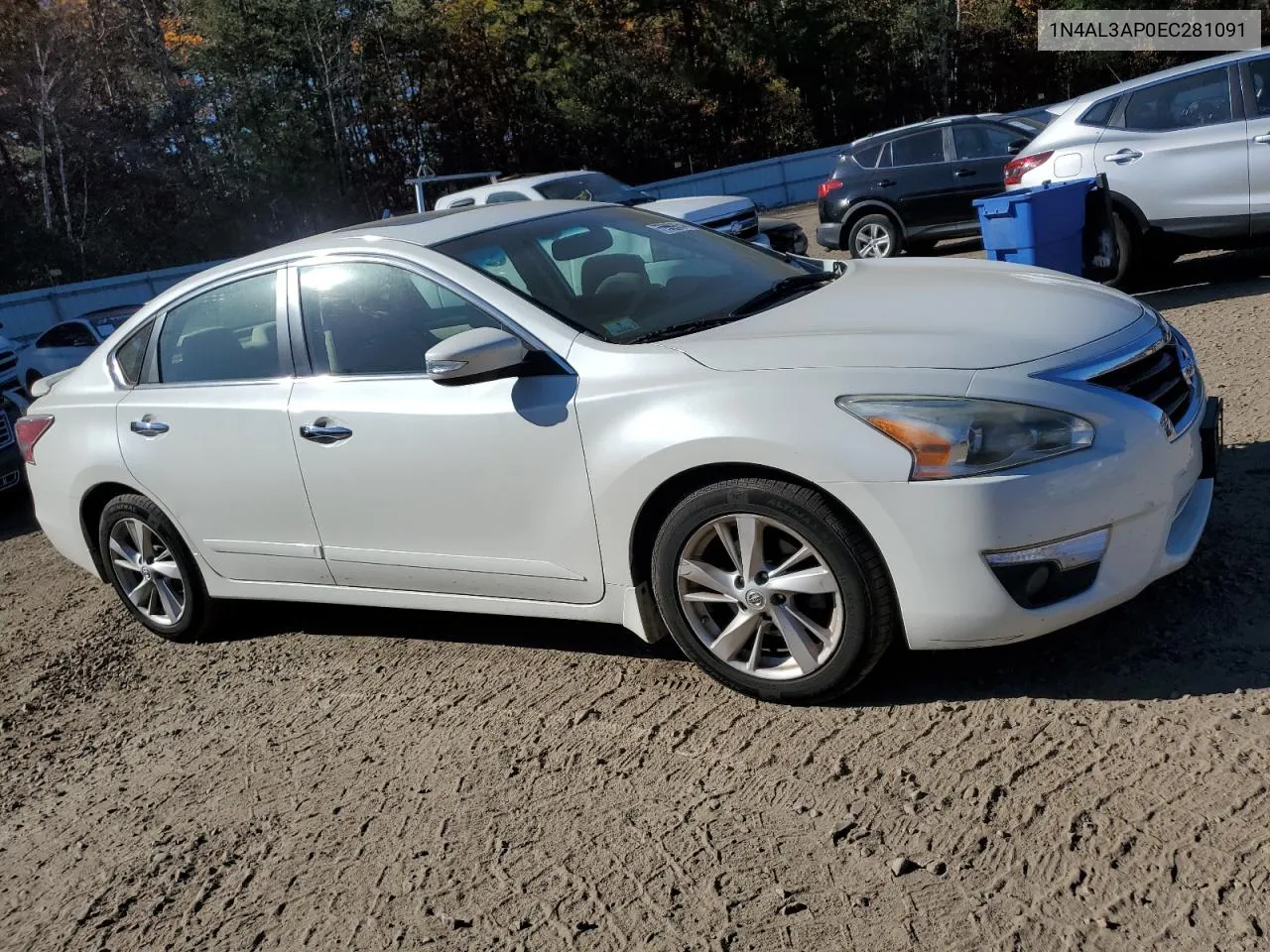 2014 Nissan Altima 2.5 VIN: 1N4AL3AP0EC281091 Lot: 77989654