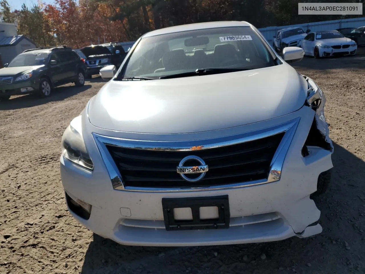 2014 Nissan Altima 2.5 VIN: 1N4AL3AP0EC281091 Lot: 77989654