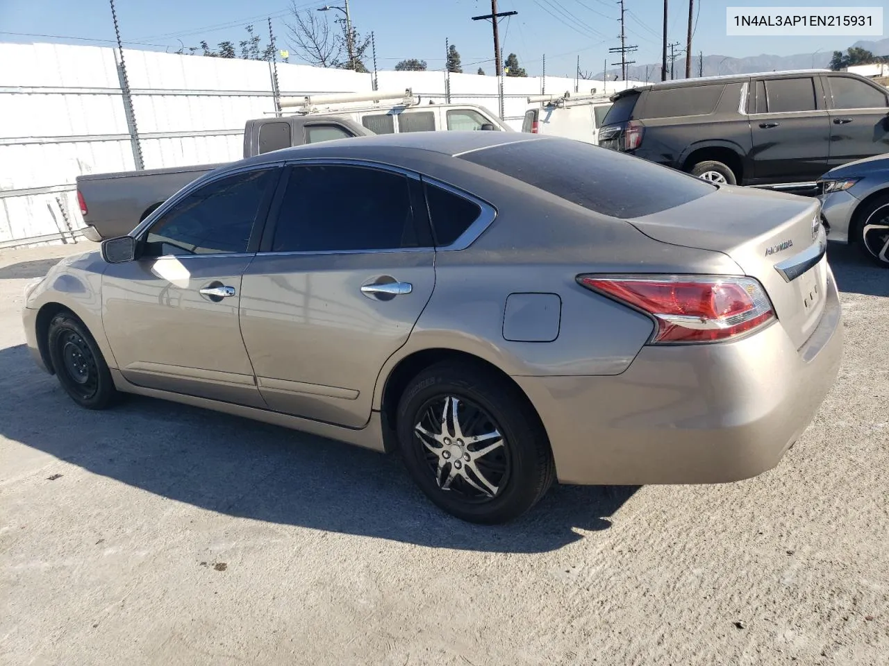 2014 Nissan Altima 2.5 VIN: 1N4AL3AP1EN215931 Lot: 78030034