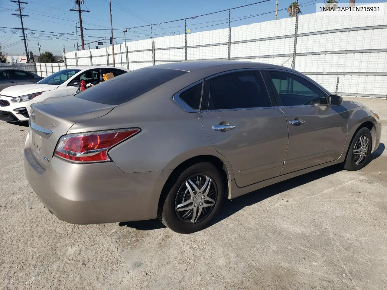 2014 Nissan Altima 2.5 VIN: 1N4AL3AP1EN215931 Lot: 78030034