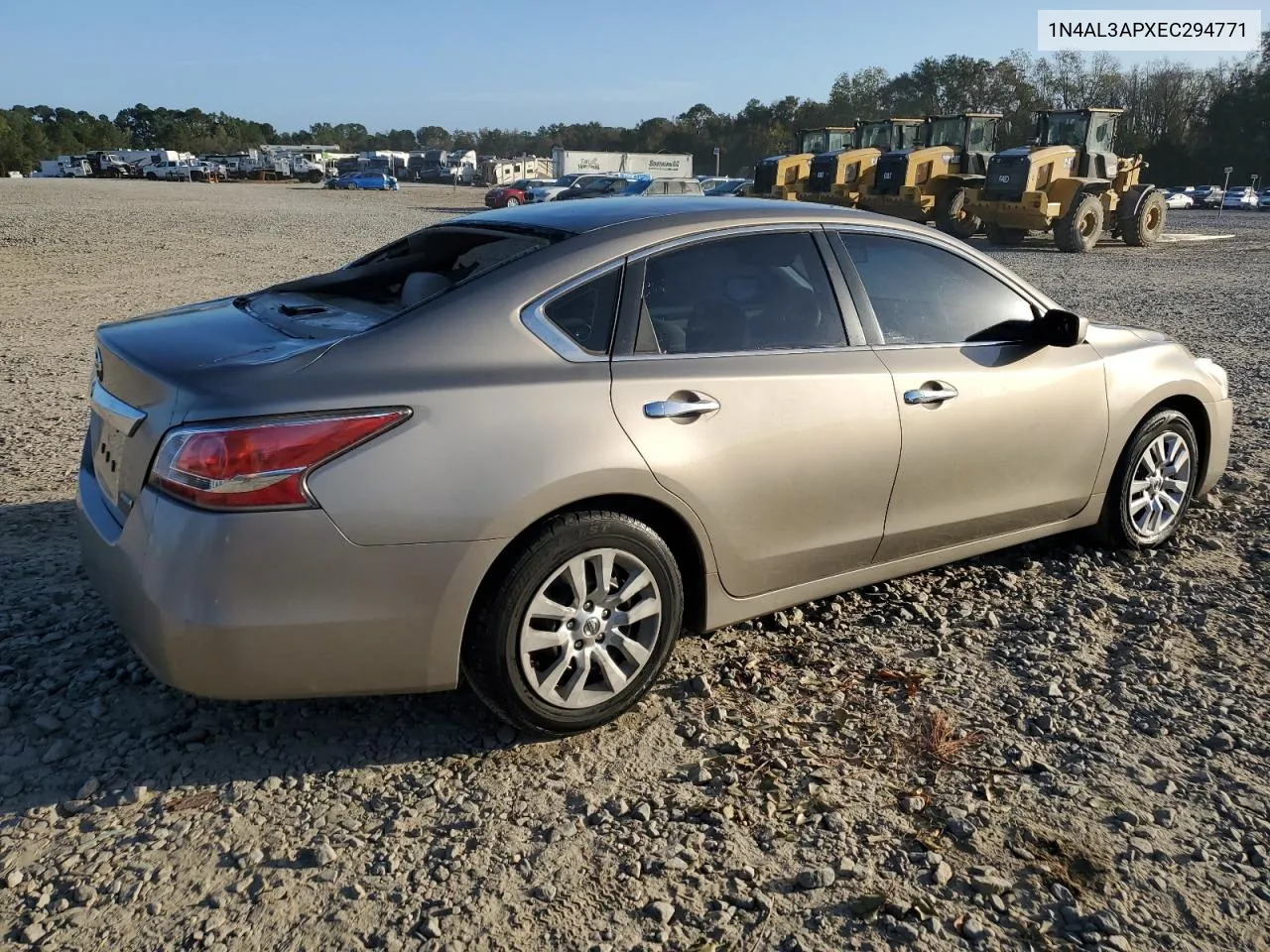 2014 Nissan Altima 2.5 VIN: 1N4AL3APXEC294771 Lot: 78221844