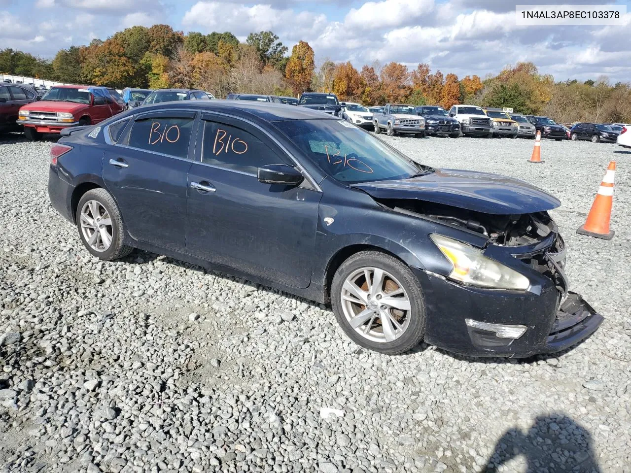 2014 Nissan Altima 2.5 VIN: 1N4AL3AP8EC103378 Lot: 78253564