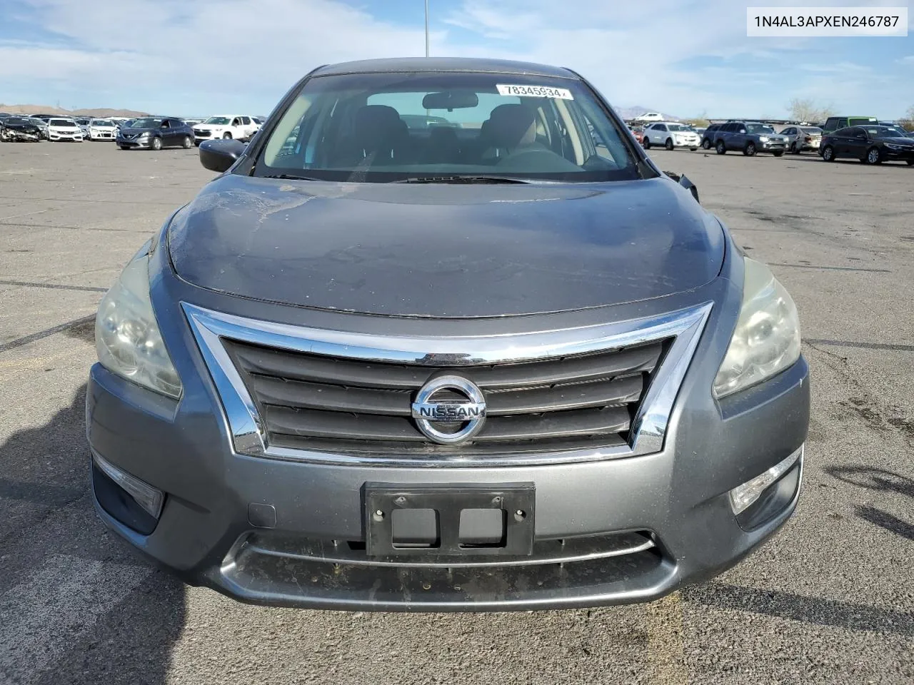 2014 Nissan Altima 2.5 VIN: 1N4AL3APXEN246787 Lot: 78345934