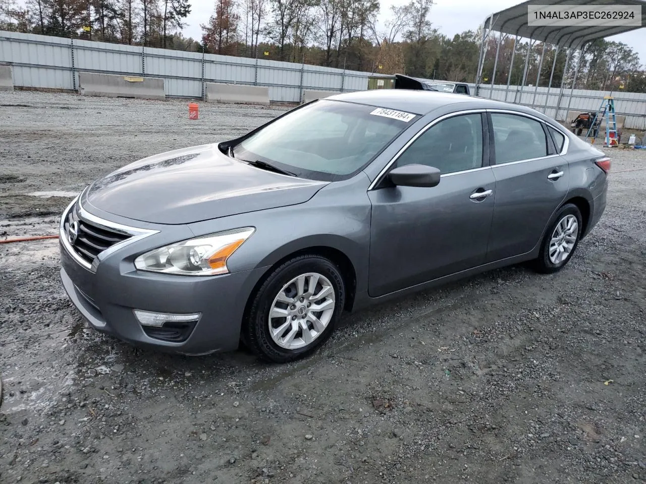 2014 Nissan Altima 2.5 VIN: 1N4AL3AP3EC262924 Lot: 78431184