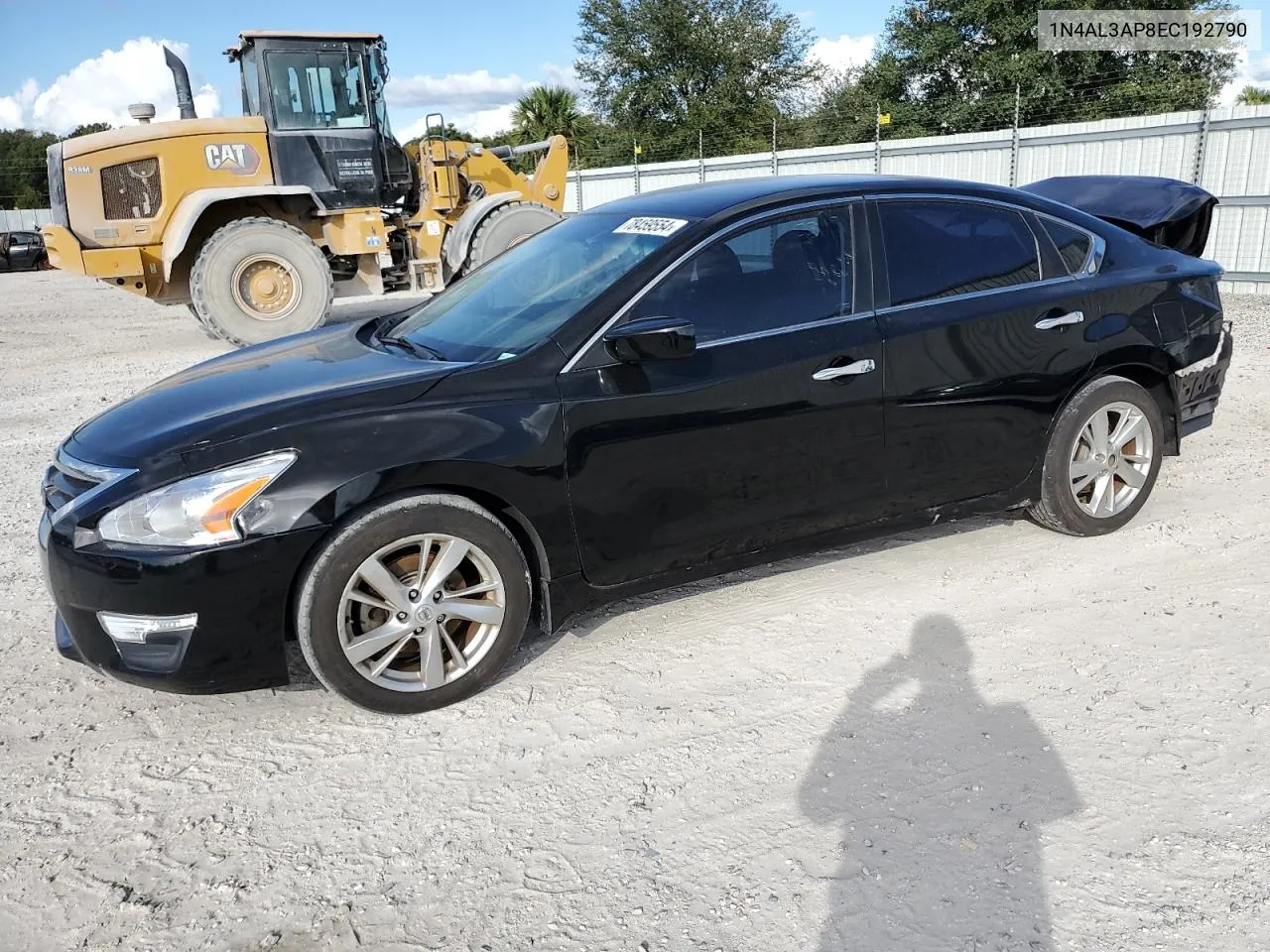 2014 Nissan Altima 2.5 VIN: 1N4AL3AP8EC192790 Lot: 78459554