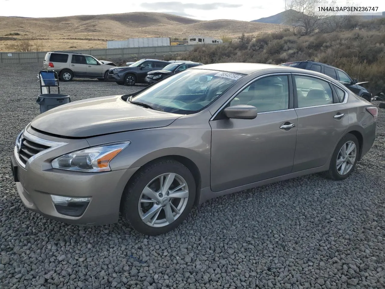 2014 Nissan Altima 2.5 VIN: 1N4AL3AP3EN236747 Lot: 78548754