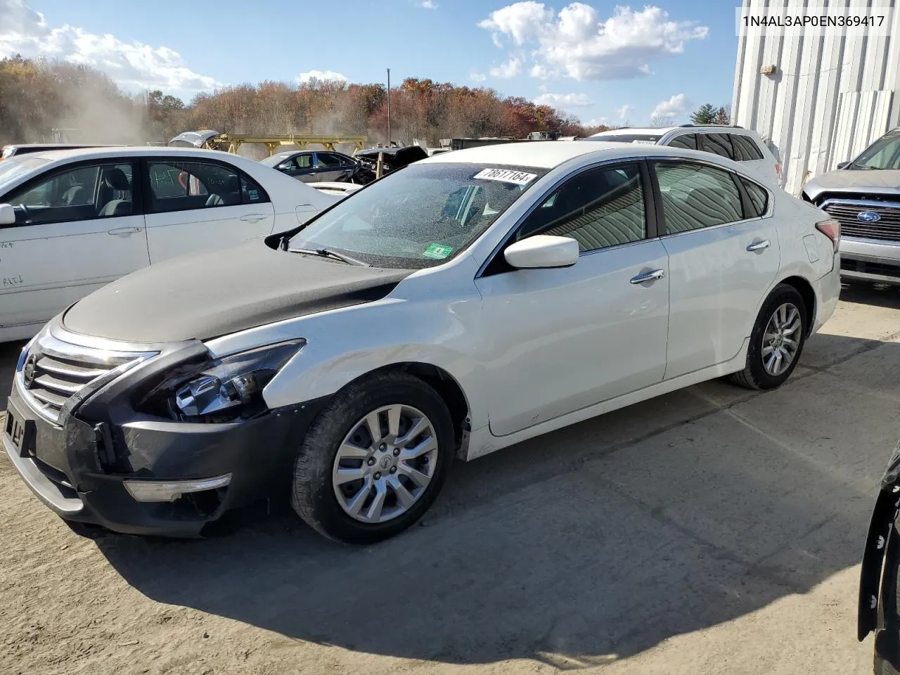 2014 Nissan Altima 2.5 VIN: 1N4AL3AP0EN369417 Lot: 78617164