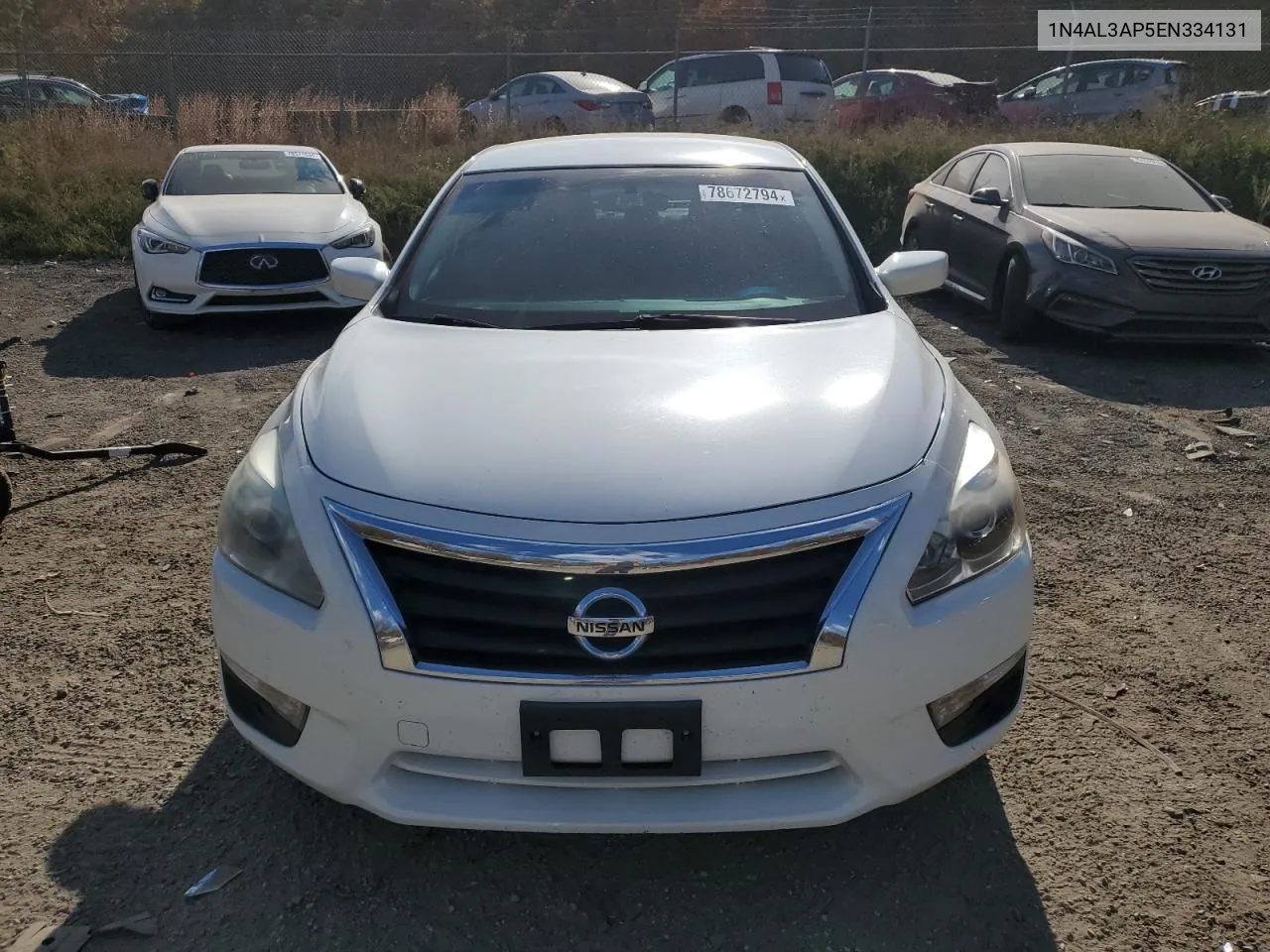 2014 Nissan Altima 2.5 VIN: 1N4AL3AP5EN334131 Lot: 78672794