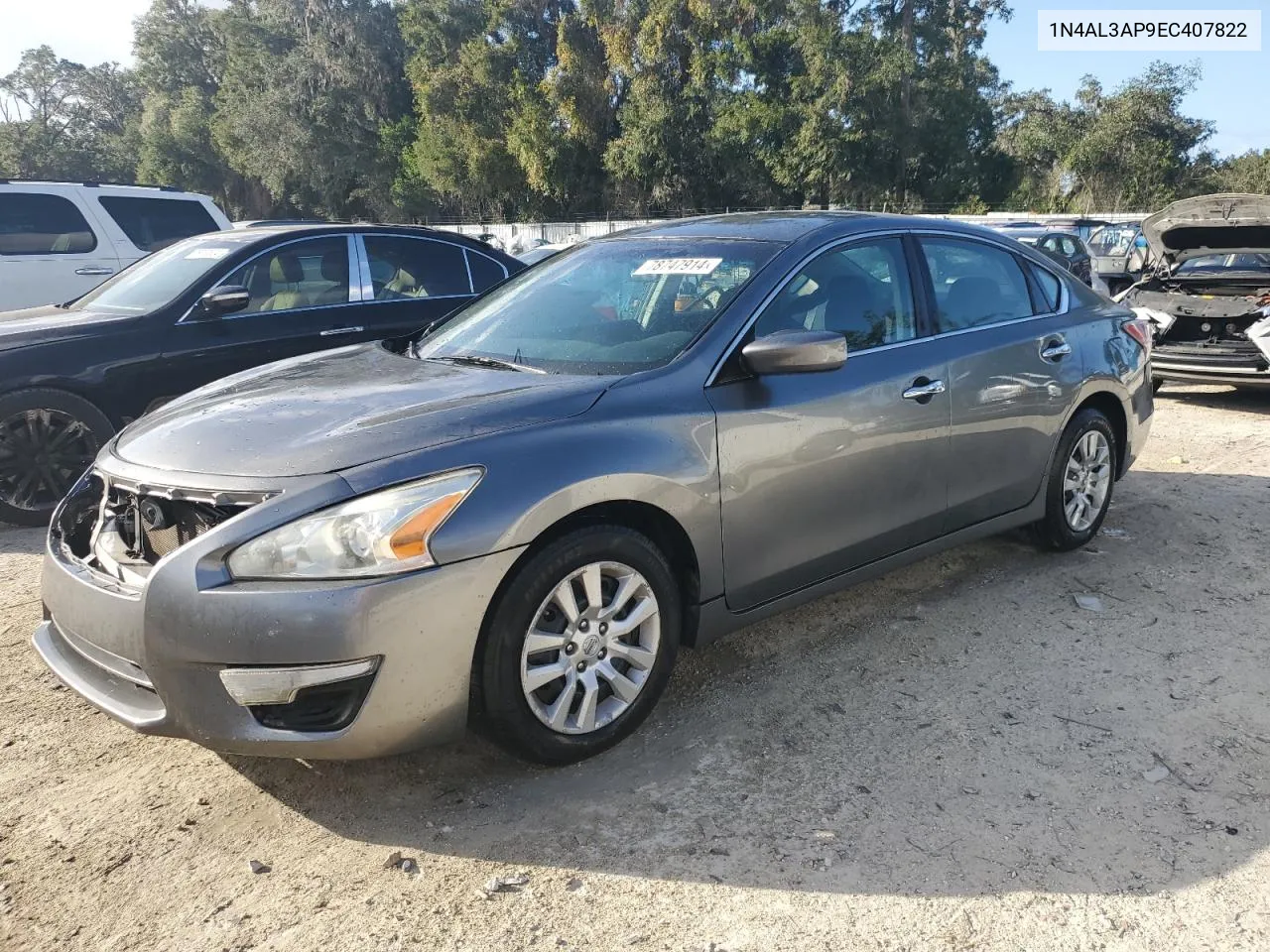 2014 Nissan Altima 2.5 VIN: 1N4AL3AP9EC407822 Lot: 78747914