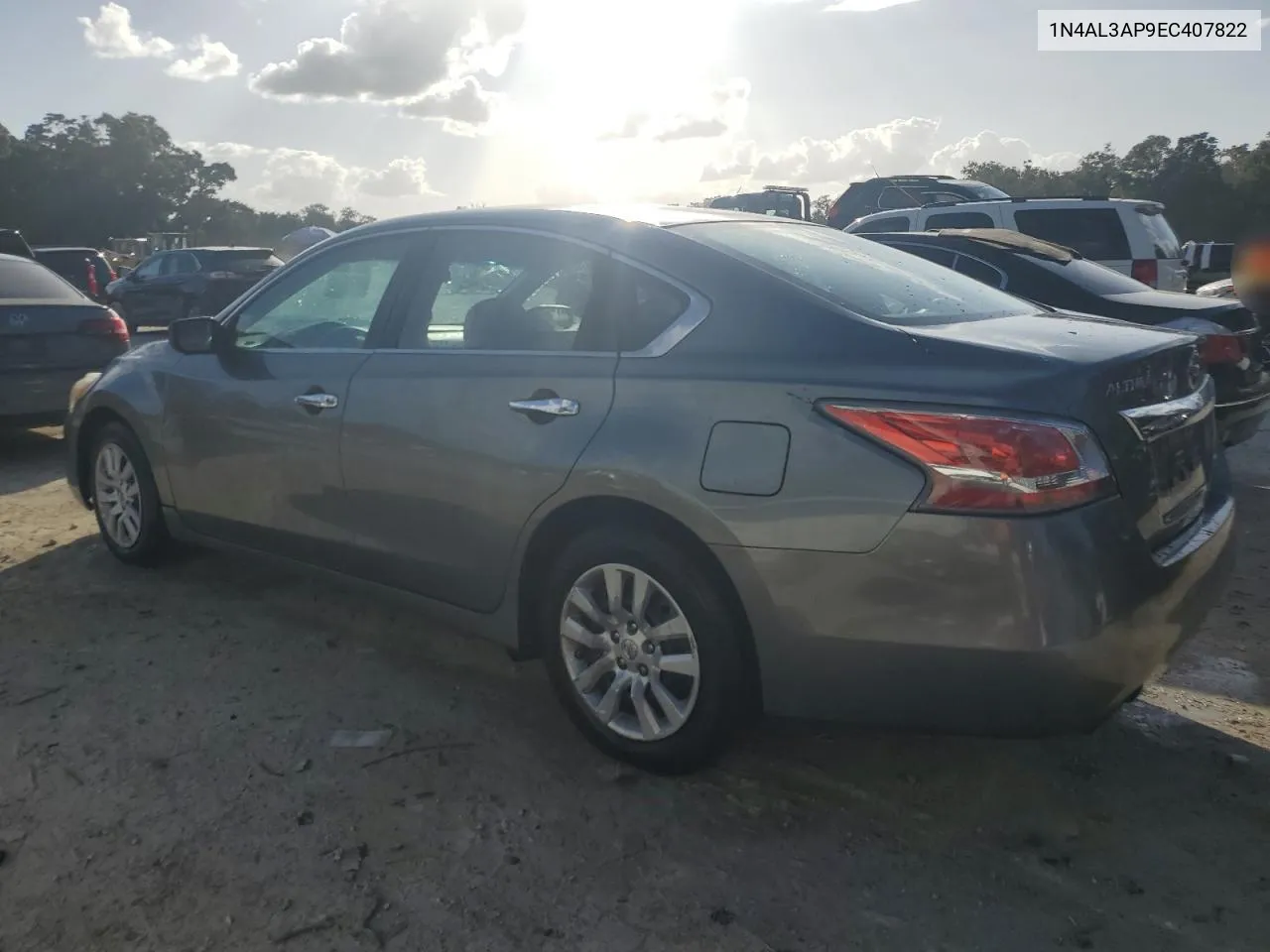 2014 Nissan Altima 2.5 VIN: 1N4AL3AP9EC407822 Lot: 78747914