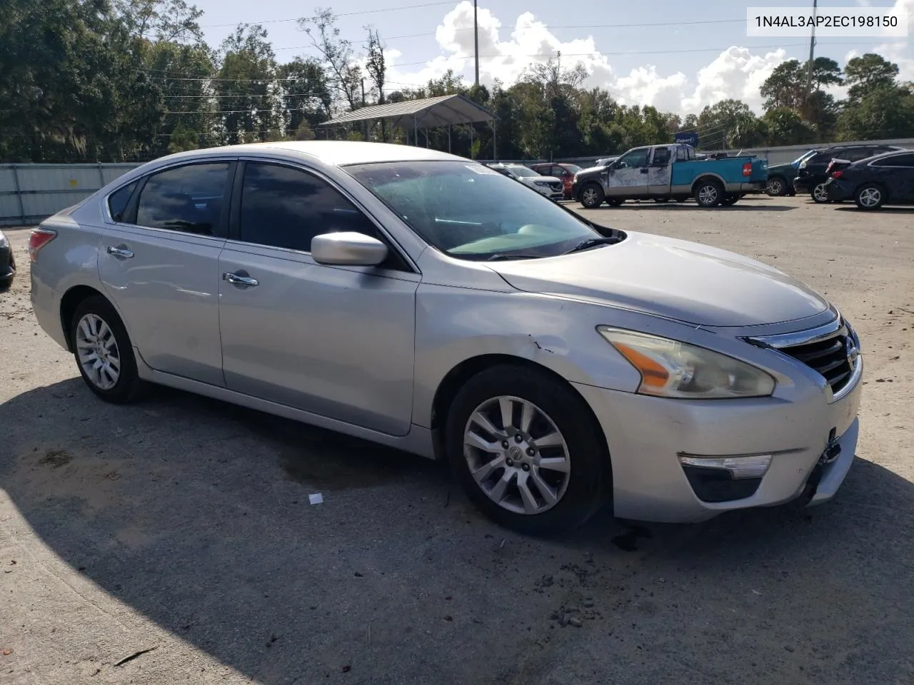 2014 Nissan Altima 2.5 VIN: 1N4AL3AP2EC198150 Lot: 78915194