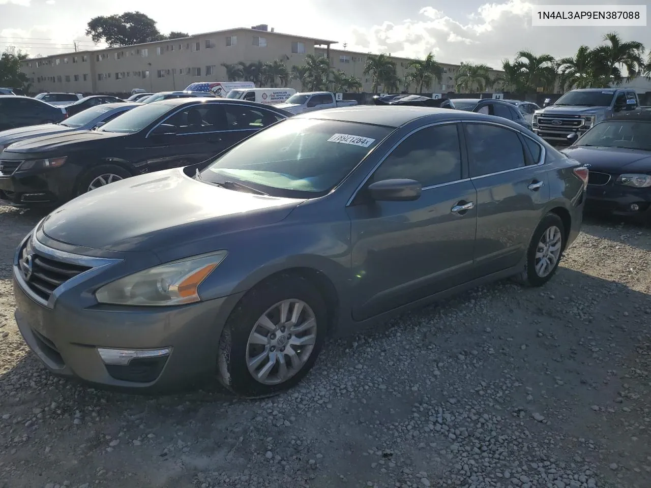 2014 Nissan Altima 2.5 VIN: 1N4AL3AP9EN387088 Lot: 78921284