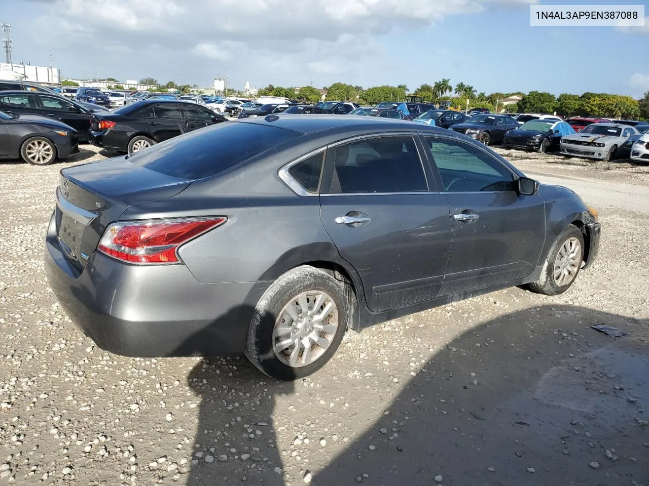 2014 Nissan Altima 2.5 VIN: 1N4AL3AP9EN387088 Lot: 78921284