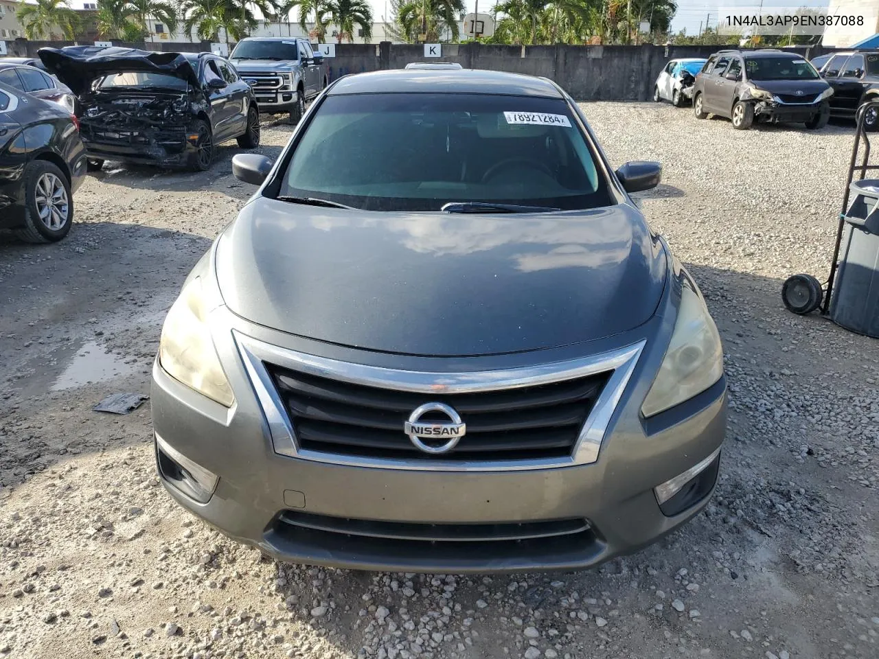 2014 Nissan Altima 2.5 VIN: 1N4AL3AP9EN387088 Lot: 78921284