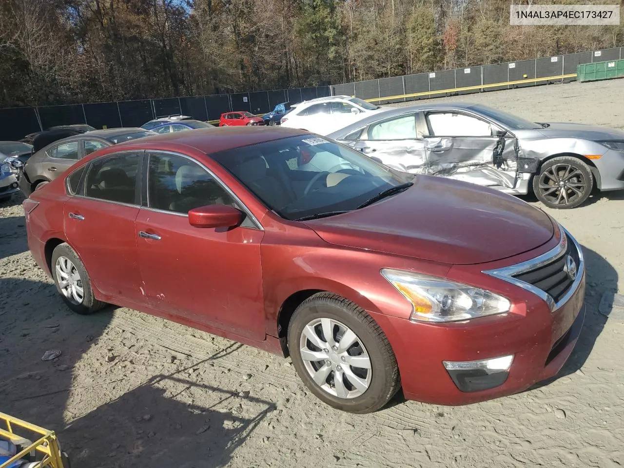 2014 Nissan Altima 2.5 VIN: 1N4AL3AP4EC173427 Lot: 79196984