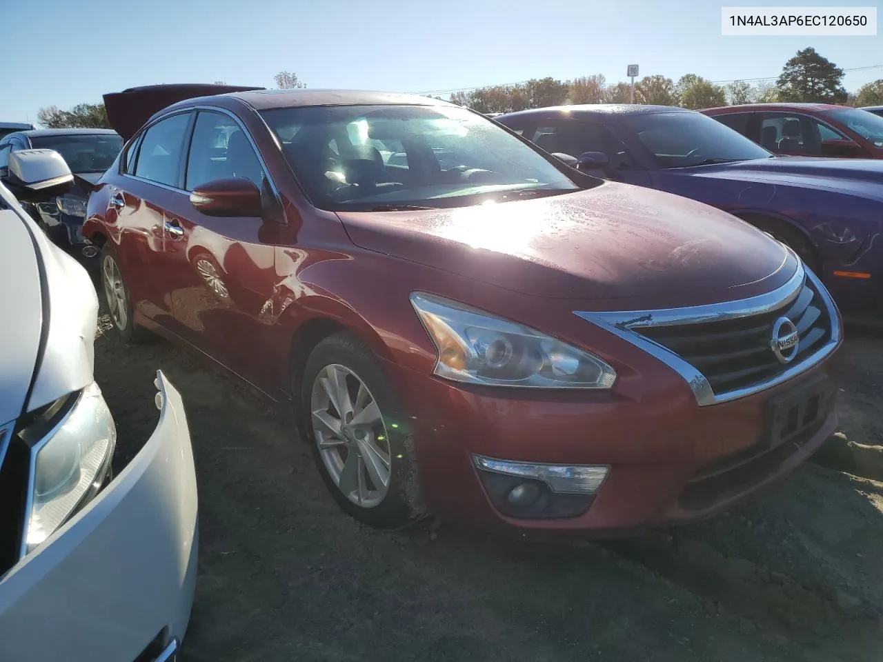 2014 Nissan Altima 2.5 VIN: 1N4AL3AP6EC120650 Lot: 80761414