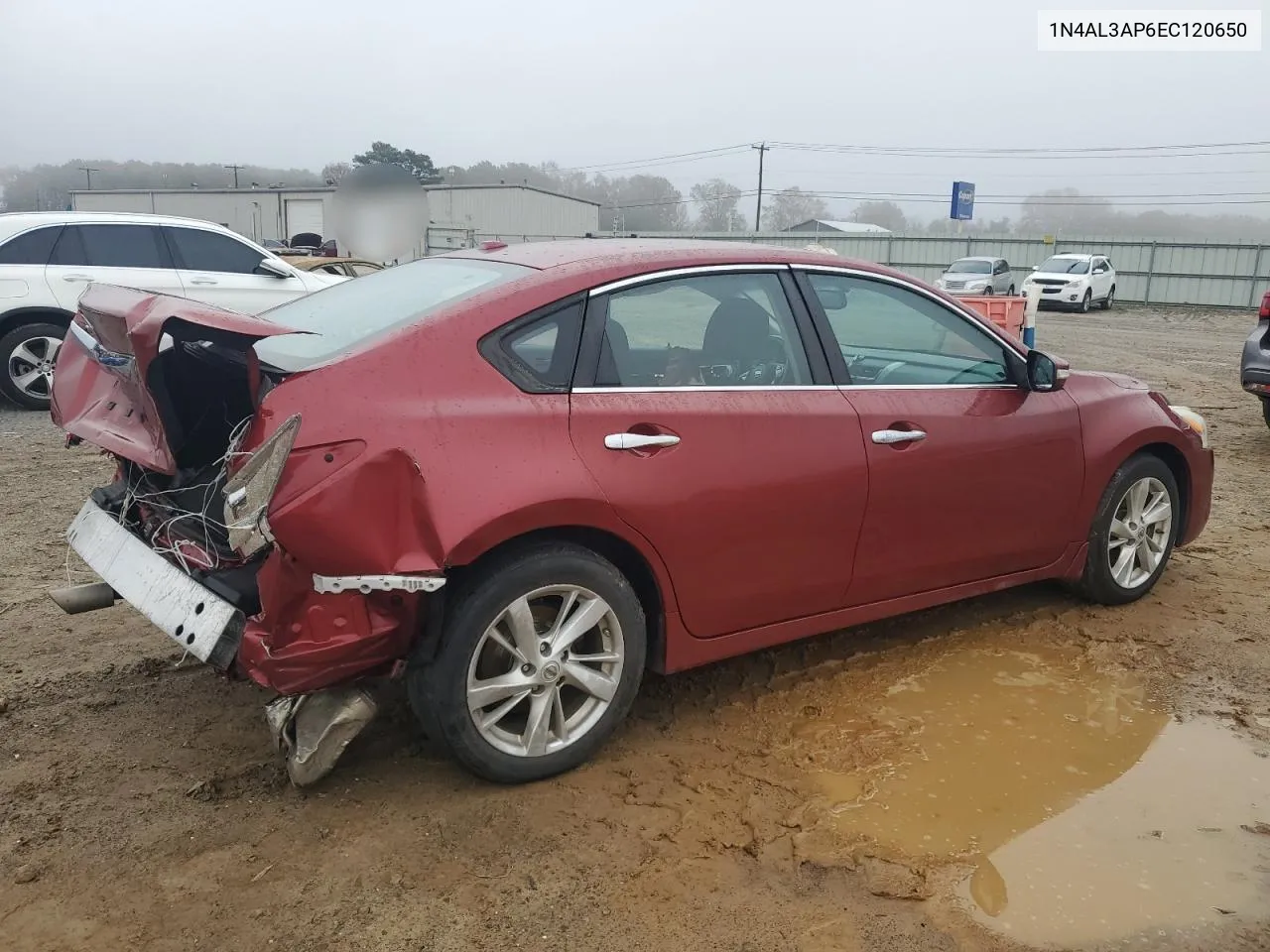 2014 Nissan Altima 2.5 VIN: 1N4AL3AP6EC120650 Lot: 80761414