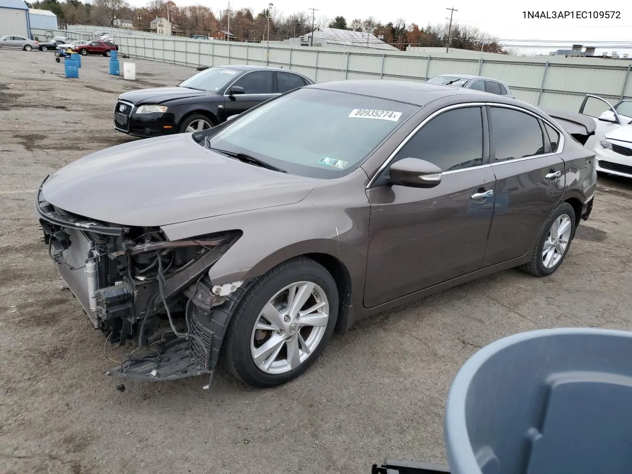 2014 Nissan Altima 2.5 VIN: 1N4AL3AP1EC109572 Lot: 80935274