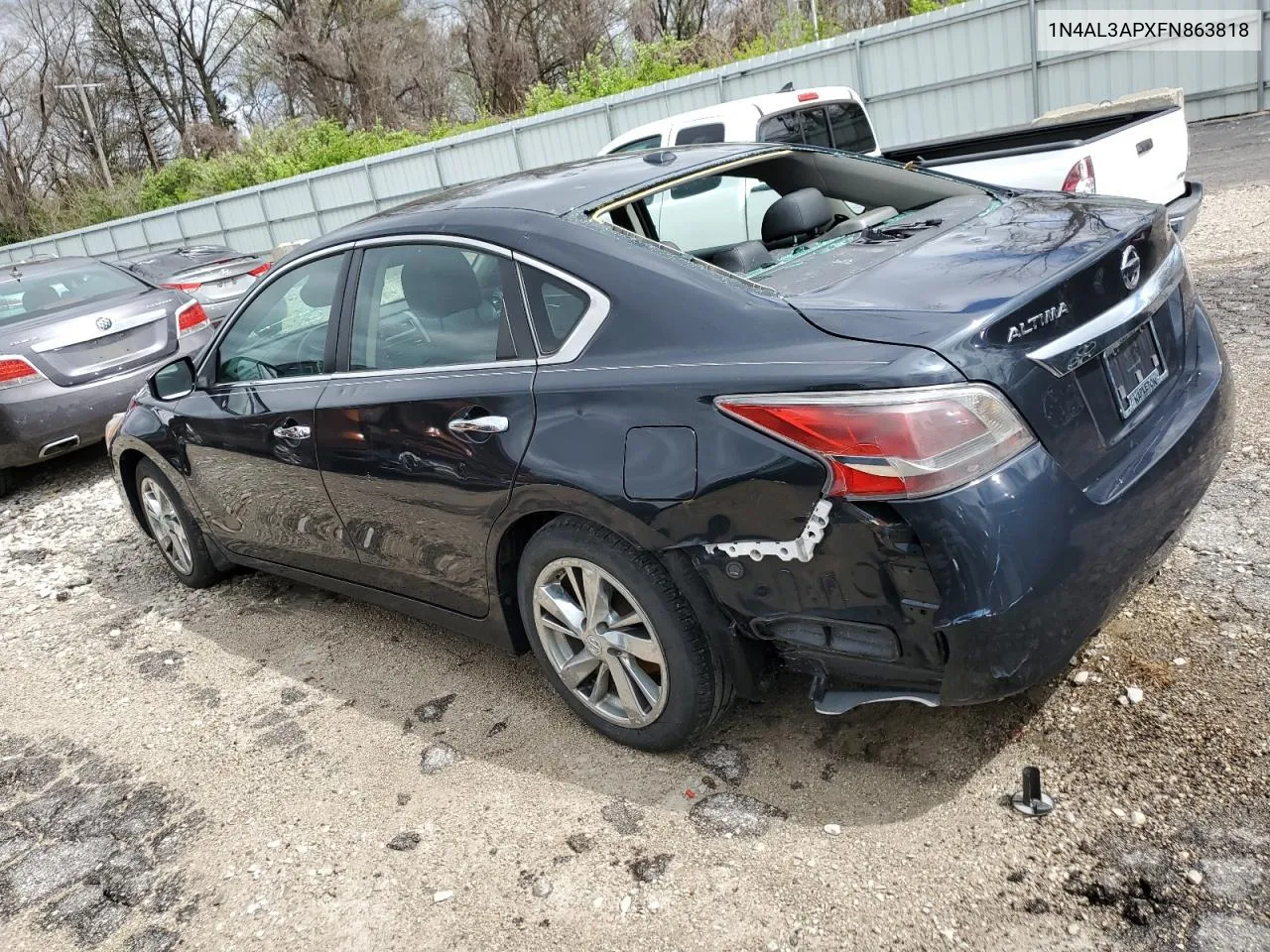 2015 Nissan Altima 2.5 VIN: 1N4AL3APXFN863818 Lot: 48229004