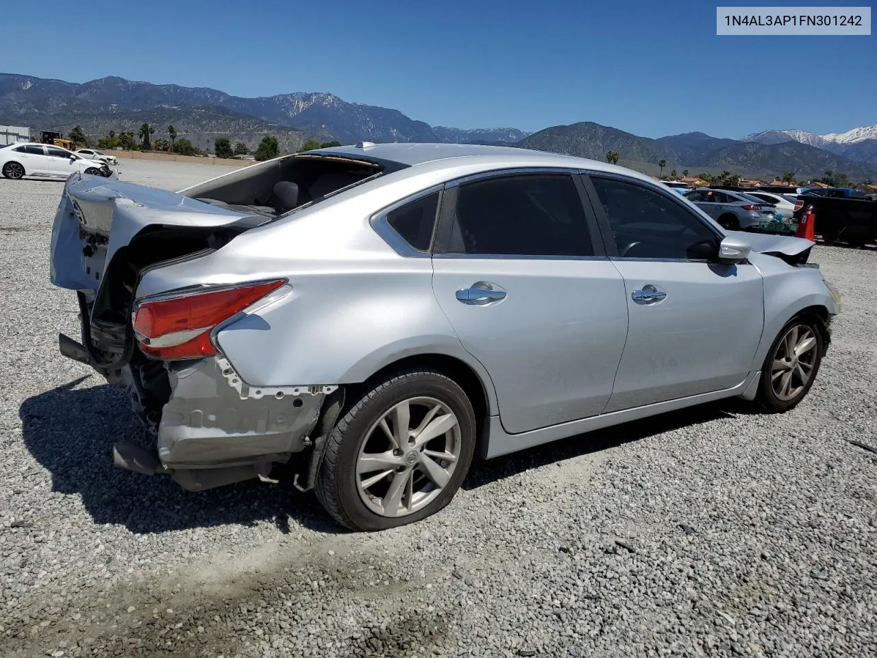 2015 Nissan Altima 2.5 VIN: 1N4AL3AP1FN301242 Lot: 49886864