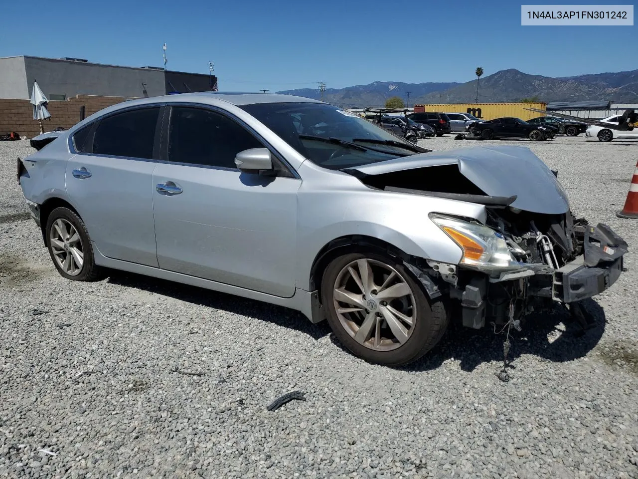 2015 Nissan Altima 2.5 VIN: 1N4AL3AP1FN301242 Lot: 49886864