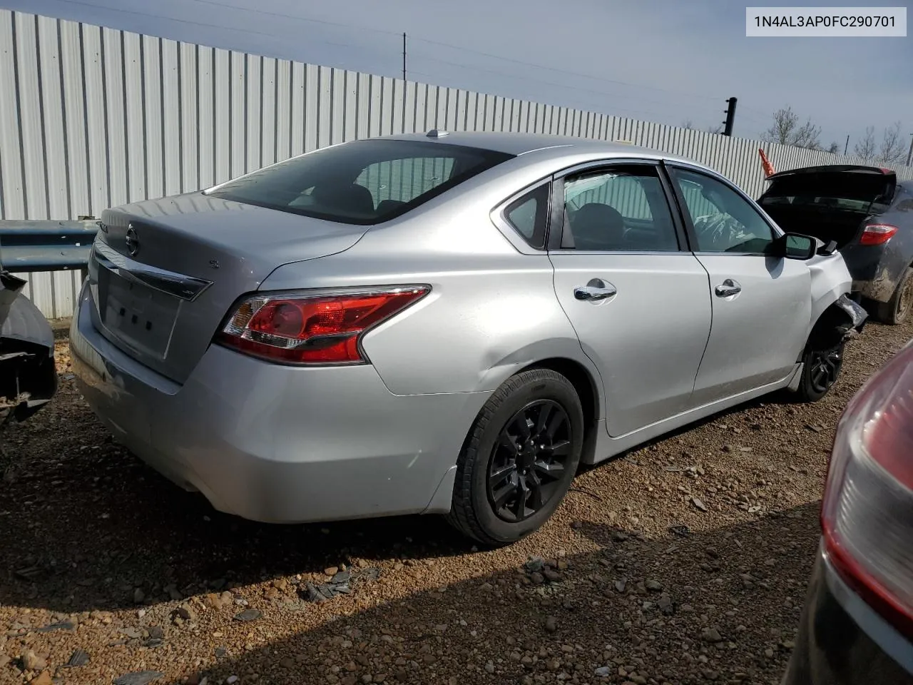 2015 Nissan Altima 2.5 VIN: 1N4AL3AP0FC290701 Lot: 49986574