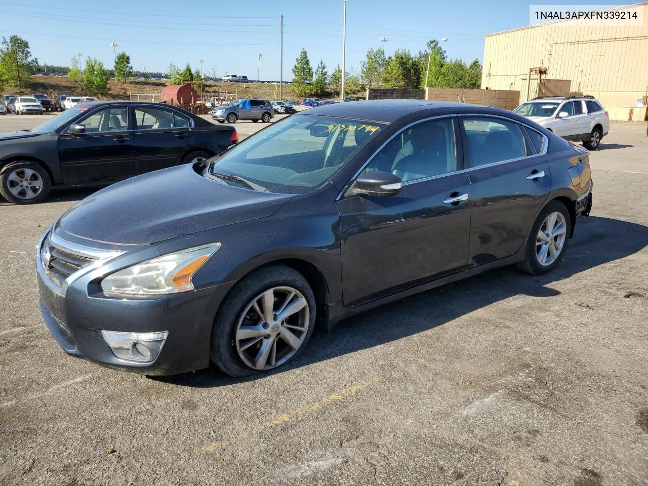 2015 Nissan Altima 2.5 VIN: 1N4AL3APXFN339214 Lot: 51530794