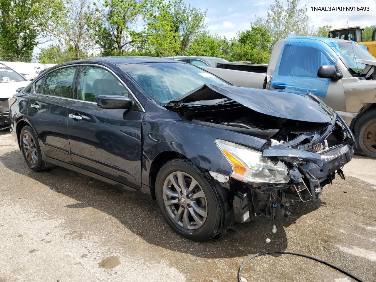 2015 Nissan Altima 2.5 VIN: 1N4AL3AP0FN916493 Lot: 52764224