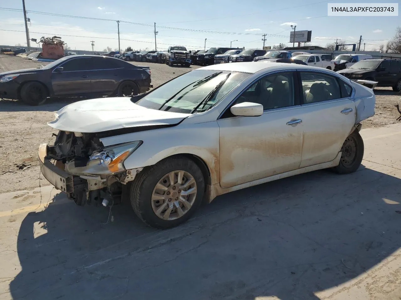 1N4AL3APXFC203743 2015 Nissan Altima 2.5