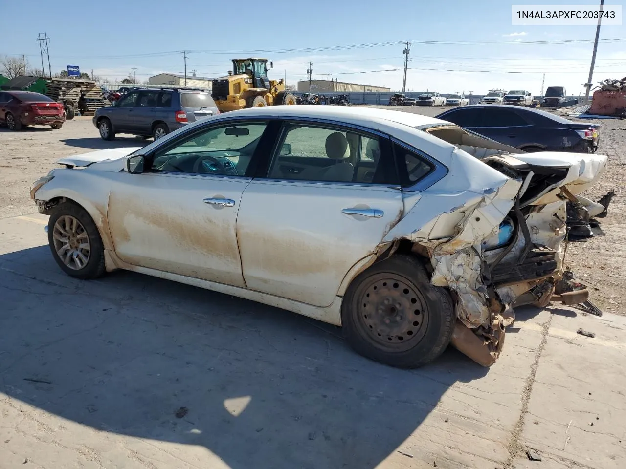 2015 Nissan Altima 2.5 VIN: 1N4AL3APXFC203743 Lot: 53240574