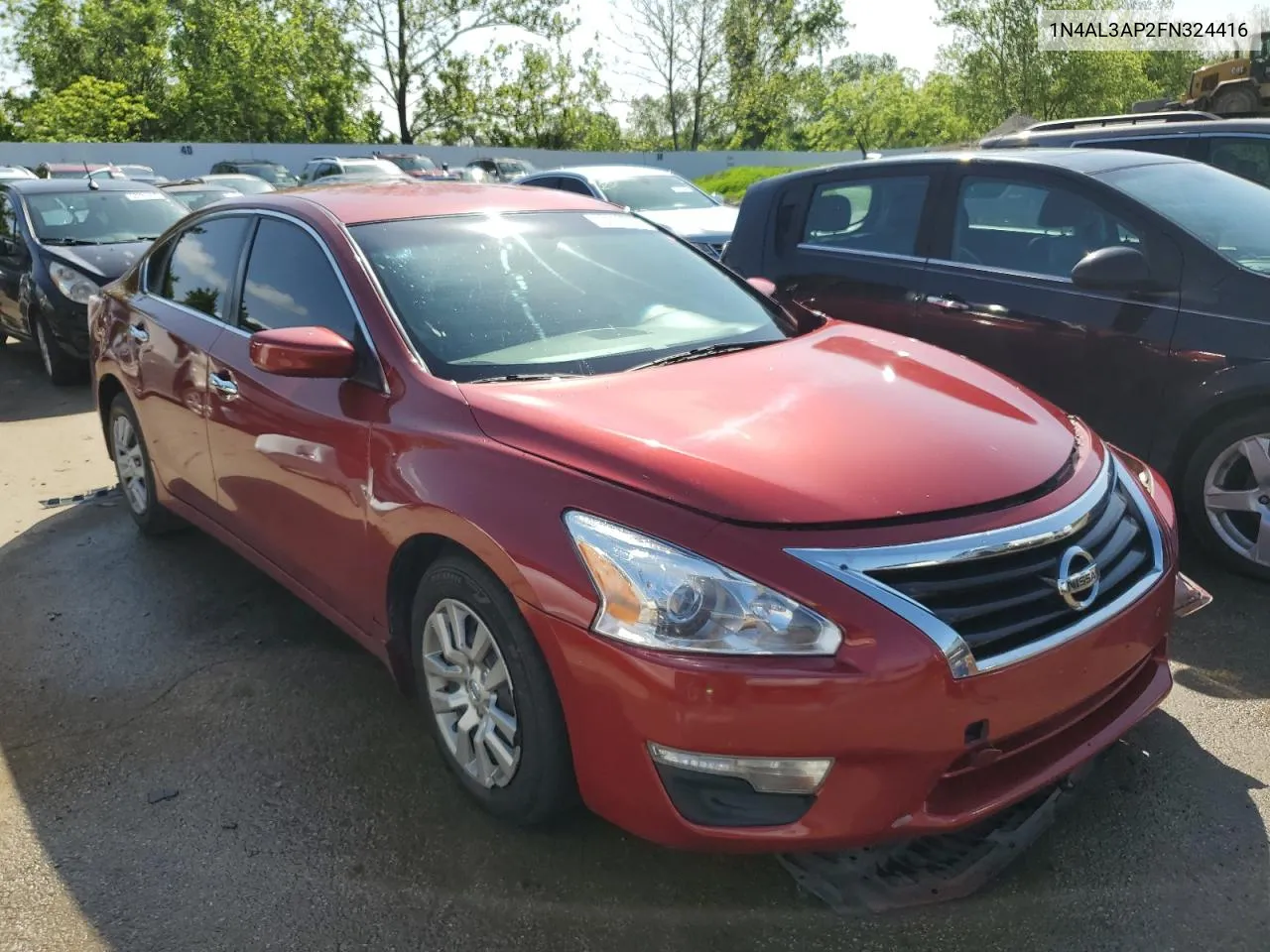 2015 Nissan Altima 2.5 VIN: 1N4AL3AP2FN324416 Lot: 53513054