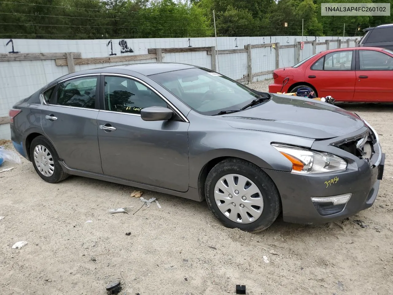 2015 Nissan Altima 2.5 VIN: 1N4AL3AP4FC260102 Lot: 53940934