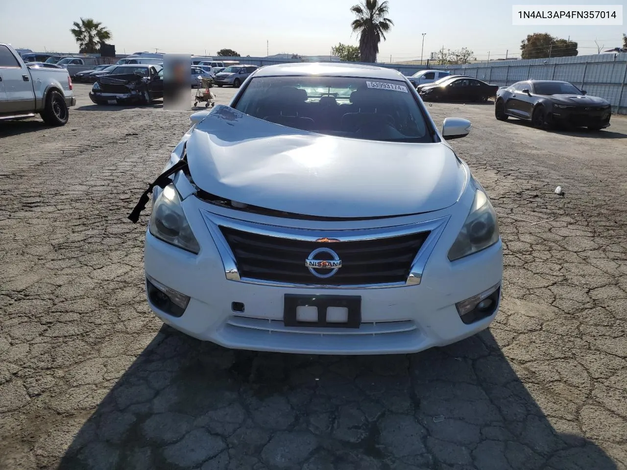 1N4AL3AP4FN357014 2015 Nissan Altima 2.5