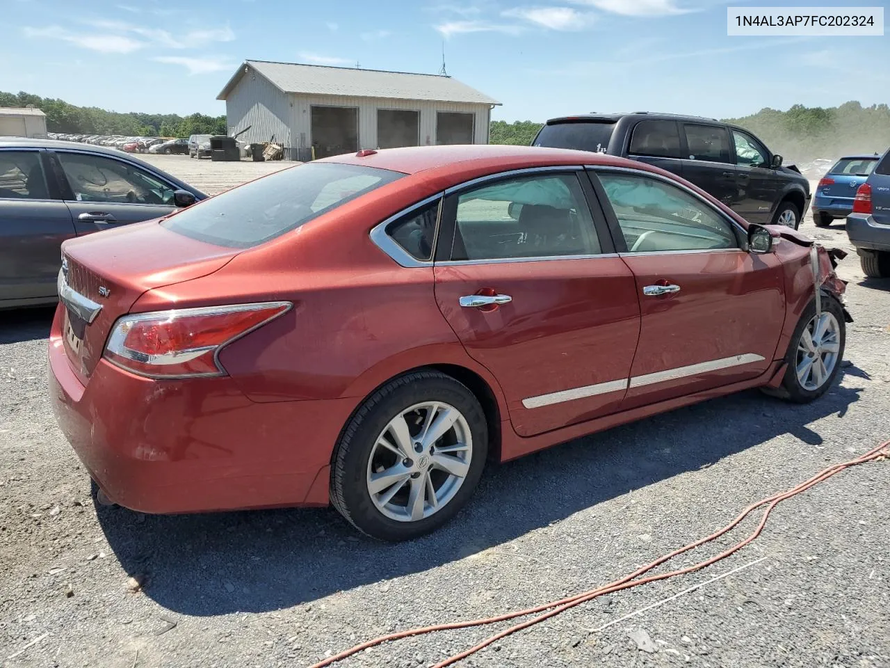 2015 Nissan Altima 2.5 VIN: 1N4AL3AP7FC202324 Lot: 56999844