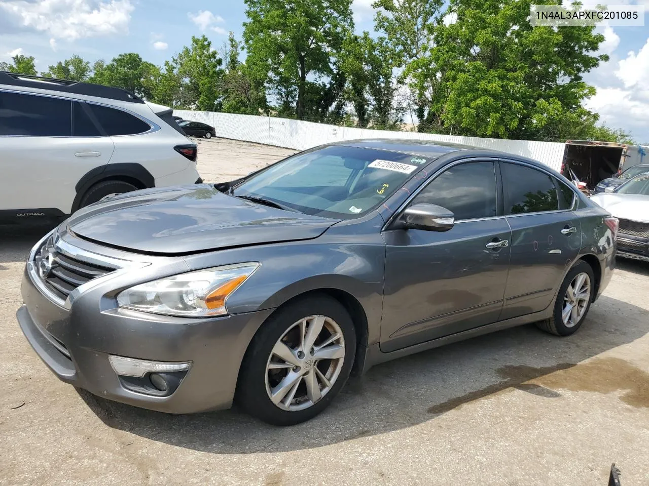 2015 Nissan Altima 2.5 VIN: 1N4AL3APXFC201085 Lot: 57200664