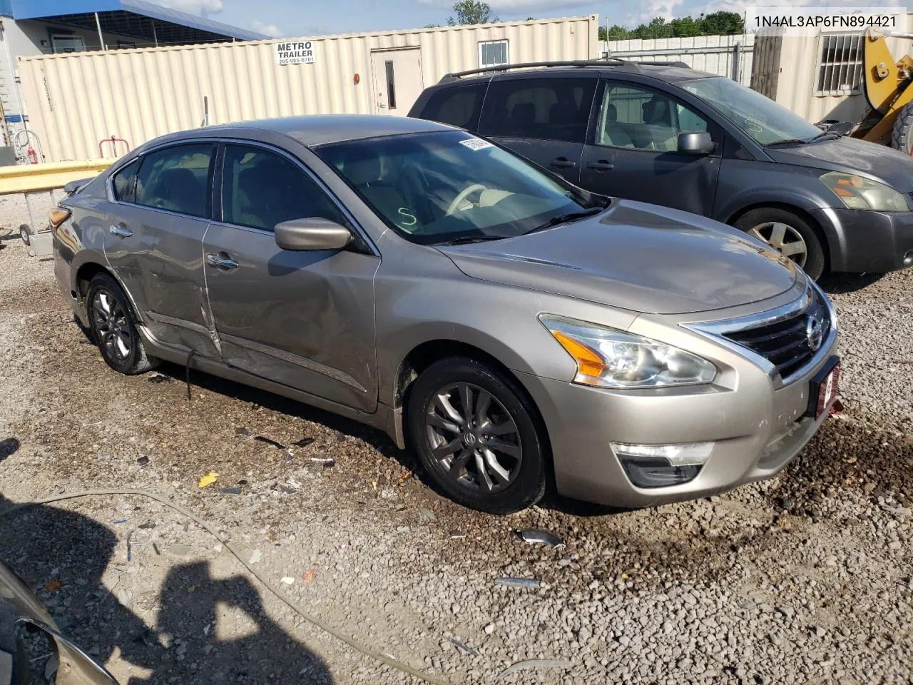 2015 Nissan Altima 2.5 VIN: 1N4AL3AP6FN894421 Lot: 57603414